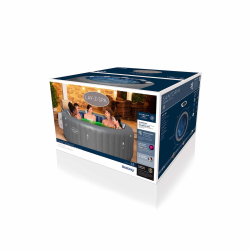 Spa Hidromasaje inflatable Lay-Z-Spa Santorini HydroJet Pro Bestway 216 x 80 cm for 5-7 persons