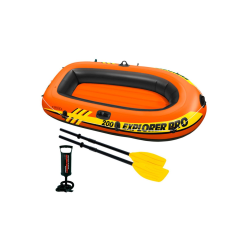 Bote de recreo Hinchable Intex Explorer Pro 200 196x102x33cm con Remos + Hinchador 58357NP