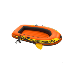 Bote de recreo Hinchable Intex Explorer Pro 300 244x117x36cm con Remos + Hinchador 58358NP