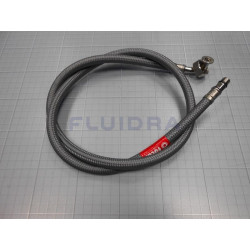 Latiguillo 1/ 2"H Codo + M-10 M L 1100Mm