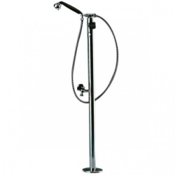Pool shower AstralPool with spray head telephone-style and foot wash tap