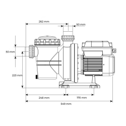 ESPA Pump Noxplus Variable-Speed 1 Cv