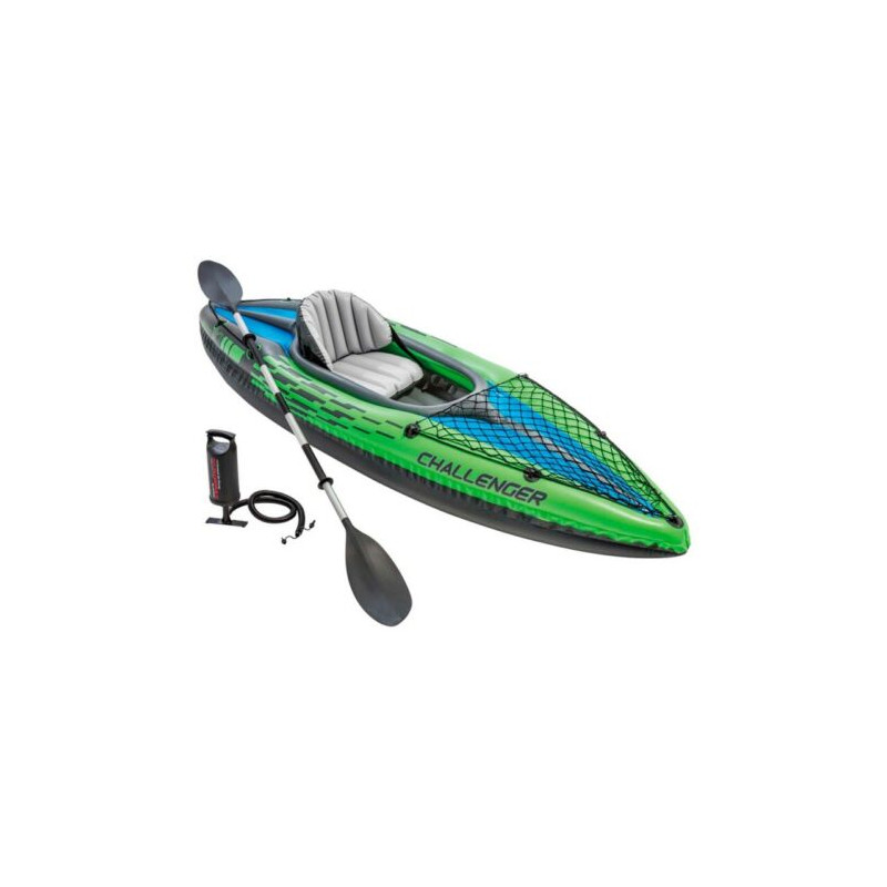 Kayak de recreo Hinchable Intex Excursion Challenger K1 274x76x33 cm 68305NP