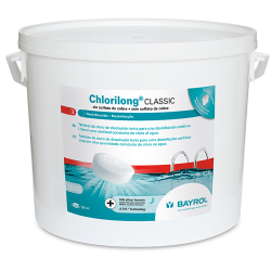 Slow dissolving chlorine Chlorilong CLASSIC Tabletas 250gr Bayrol 10 kg