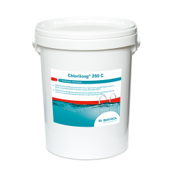 Slow dissolving chlorine Chlorilong 250C Tabletas 250gr Bayrol 25 kg