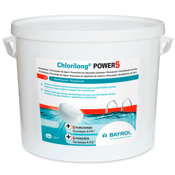 Chlorine Multifunction Chlorilong Power 5 Acciones Bayrol 10 kg
