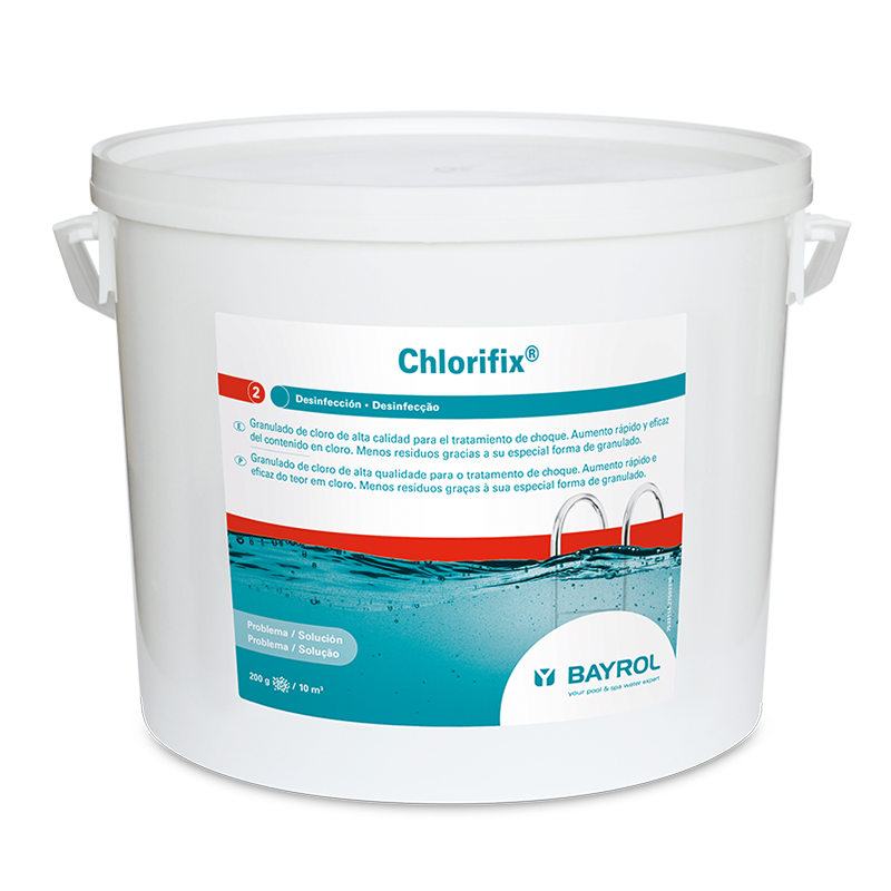 Cloro Choque Granulado Chlorifix Bayrol 10 Kg