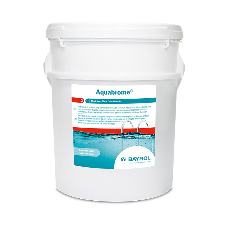 Bromo en Tabletas 20gr Aquabrome Bayrol 20 Kg