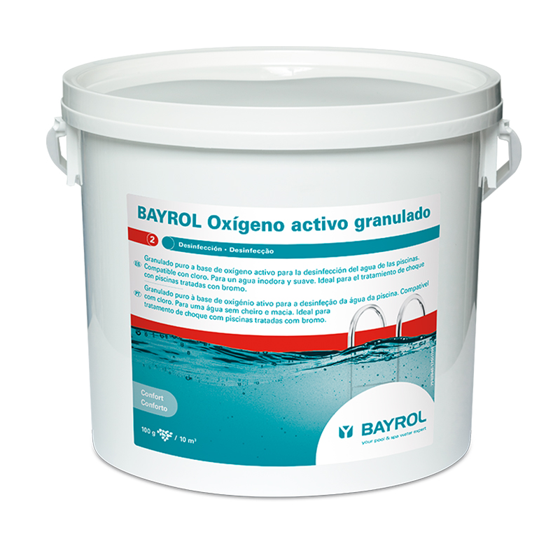 Oxígeno Activo Granulado Bayrol 5 Kg