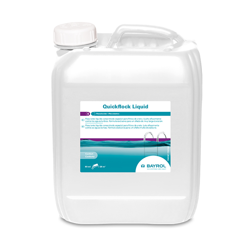 Floculante Liquido Quickflock Liquid Bayrol 5 L