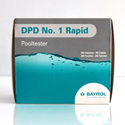 Analisis DPD 1 (Cloro libre y bromo libre) Pool Tester Bayrol