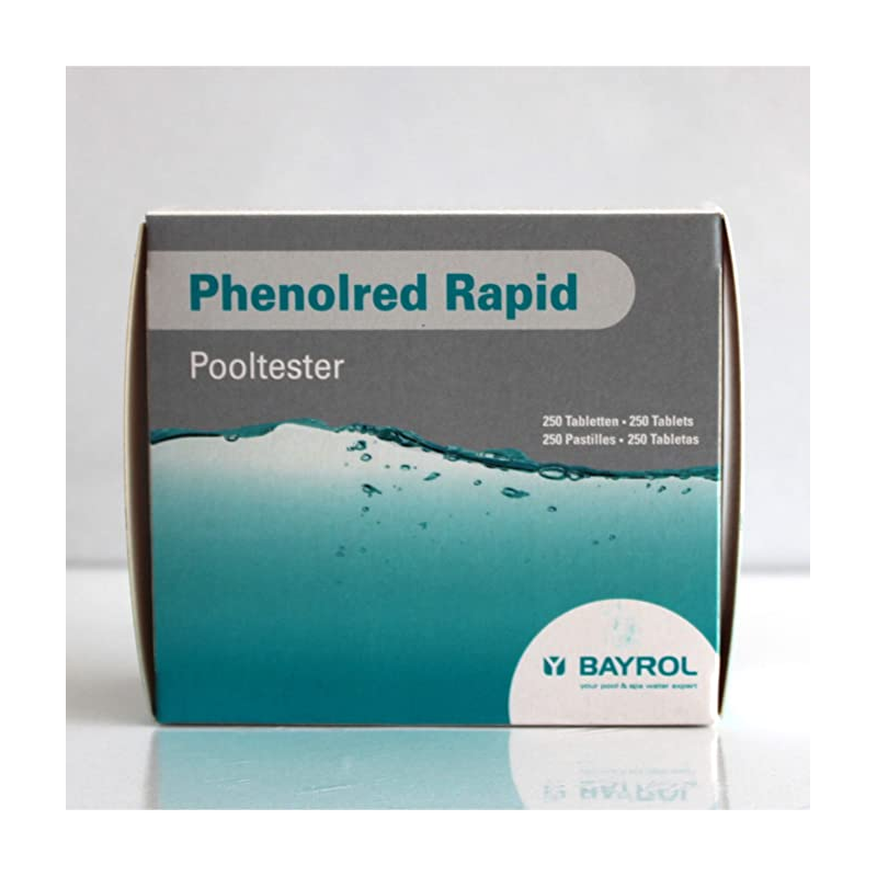 Analisis Rojo Fenol (Merdición del valor pH) Pool Tester Bayrol