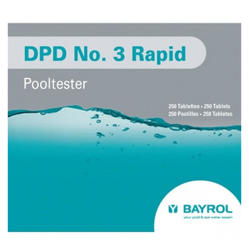 Analisis DPD 3 (Medición del cloro) Pool Tester Bayrol