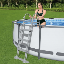 Ladder for pools desmontables Bestway 107 cm