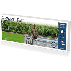Ladder for pools desmontables Bestway 107 cm