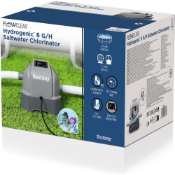 Salt chlorinator Bestway 6 g/h for caudal mínimo 1.249 L/ h