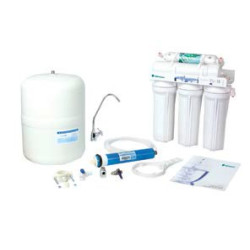 Reverse Osmosis 5 stages Without Pump with Membrane O.i. 75 Gpd