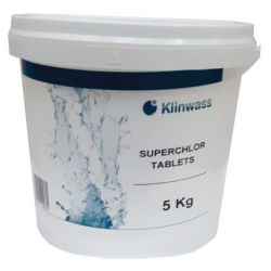 Slow dissolving chlorine g-90 Tricloro Superchlor Tabletas 200gr 5 kg