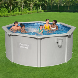 Pool Bestway Hydrium removable Acero Redonda 300 x 120 cm with filter unit