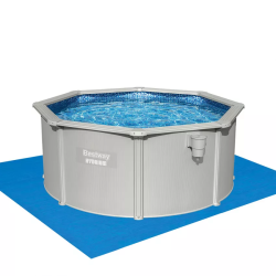 Detachable swimming pool Bestway Hydrium white veneer finish