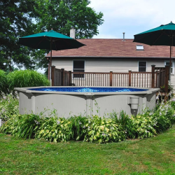 Pool Bestway Hydrium removable Acero Redonda 360 x 120 cm with filter unit