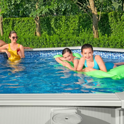 Piscina Bestway Hydrium desmontable de Acero Redonda 360 x 120 cm con depuradora