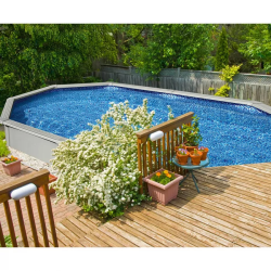 Pool Bestway Hydrium Above-Ground steel Oval 500 X 360 X 120 cm with Filter Unit