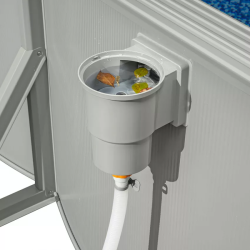 Pool Bestway Hydrium removable acero Ovalada 500 x 360 x 120 cm with filter unit