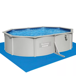 Piscina Bestway Hydrium desmontable de acero Ovalada 500 x 360 x 120 cm con depuradora