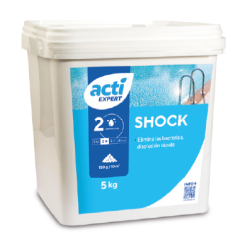 Chlorine Rápido ACTI SHOCK SCP Dicloro Choque Granules 5 kg