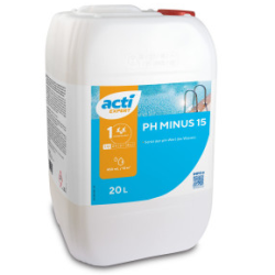 Minorador pH Liquid ACTI PH MINUS SCP Uso doméstico 20 L