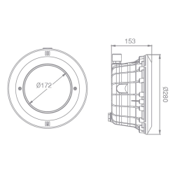 Proyector with Nicho completo LED PAR56 Luz RGB 1100 lm LumiPlus Essential AstralPool for pool concrete