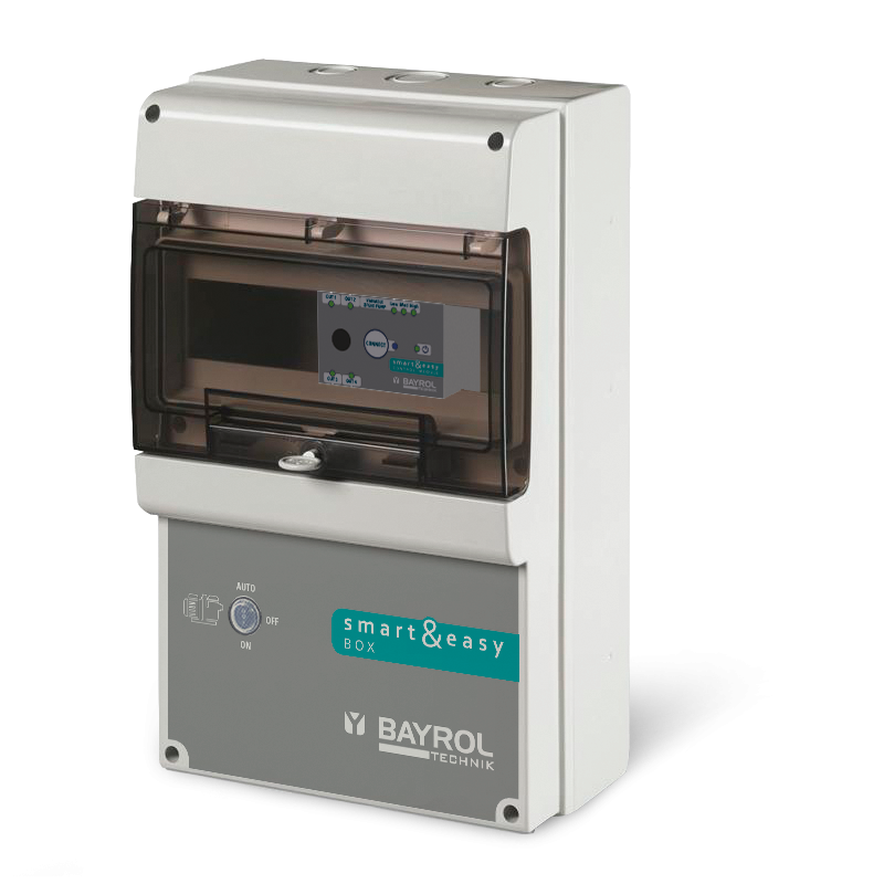 Módulo de Control con Caja Eléctrica Completa Bayrol Smart & Easy BOX para Automatic Salt