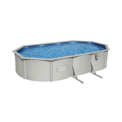 Pool Bestway Hydrium removable Acero Ovalada 610 x 360 x 120 cm with Filter unit