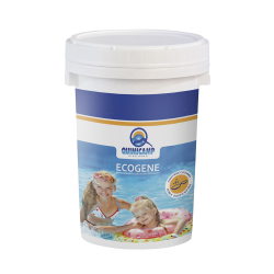 Tratamiento de Cloro para piscinas desmontables Quimicamp Ecogene 1 Kg