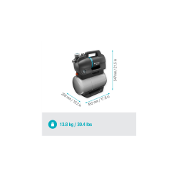 Grupo Pressure with Pressure vessel Gardena Silent 3900