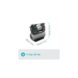 Grupo pressure with Calderín Gardena SilentComfort 5600