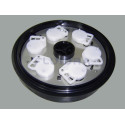 Body Connectiones with Trim Caps Valve Net'n'clean D. 50 mm AstralPool 4406020912