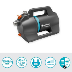 Bomba de Jardin Gardena Silent 4300 de 650 W