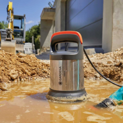 Pump Sumergible 2en1 GARDENA for Aguas Limpias and Sucias (550 W and 860 W)