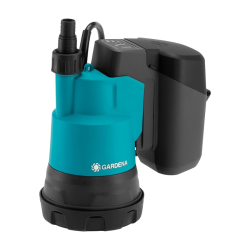 Pump Sumergible Gardena Aguas Limpias a Battery 2000 L/h