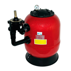 Swimming pool filter Laminado QP Volcán with valve Lateral