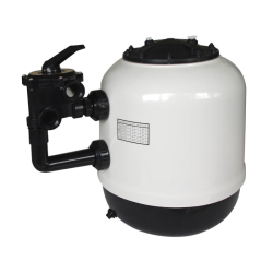 Swimming pool filter Laminado QP Alaska Coral with valve Lateral