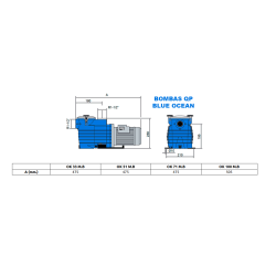 KRIPSOL Pool Pump Blue Ocean Single-phase