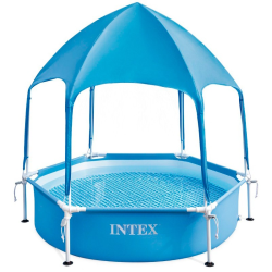 Pool Intex Metal Frame with toldo 183 x 38 cm 28209NP