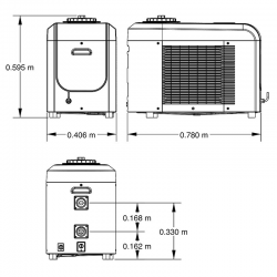 Poolex Poolican system 4 in 1 (filtration, Treatment, Circulation, Climate Control)