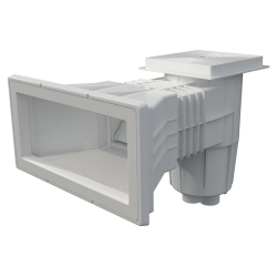 Skimmer 15l wide-mouth throat square lid Pool liner and Prefabricated AstralPool