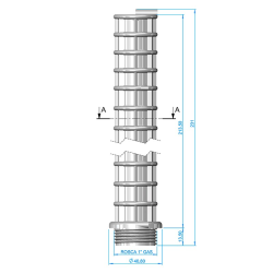 Brazo Manifold 1" 225 mm AstralPool 4404300916 (2 units)