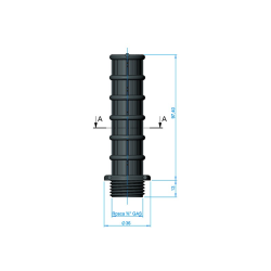 Brazo Manifold ¾" 110 mm AstralPool 4404300119 (includes 2 units)