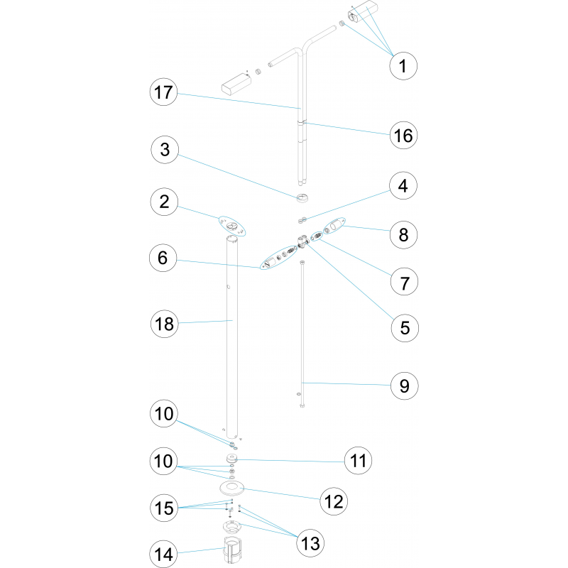 Ducha Ángel 2 rociadores 2 válvulas 59775
